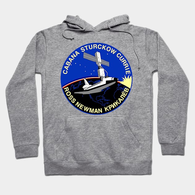 STS-88 Mission Patch Hoodie by Spacestuffplus